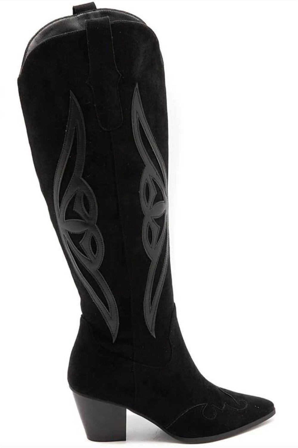 BLACK COWBOY BOOTS