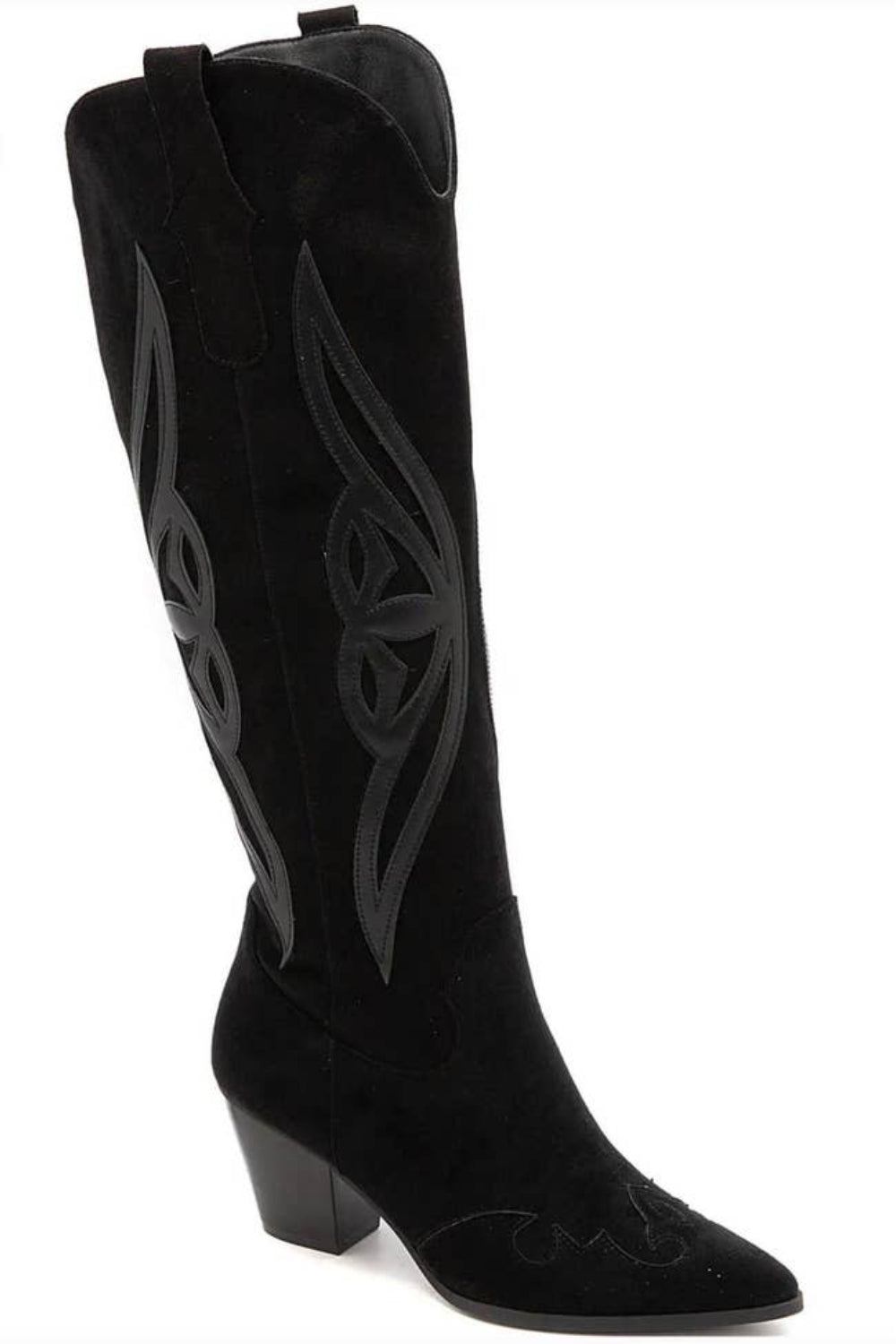 BLACK COWBOY BOOTS