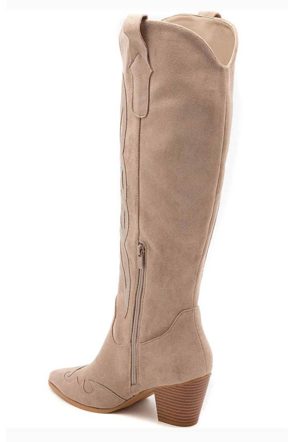 MOCHA COWBOY BOOTS